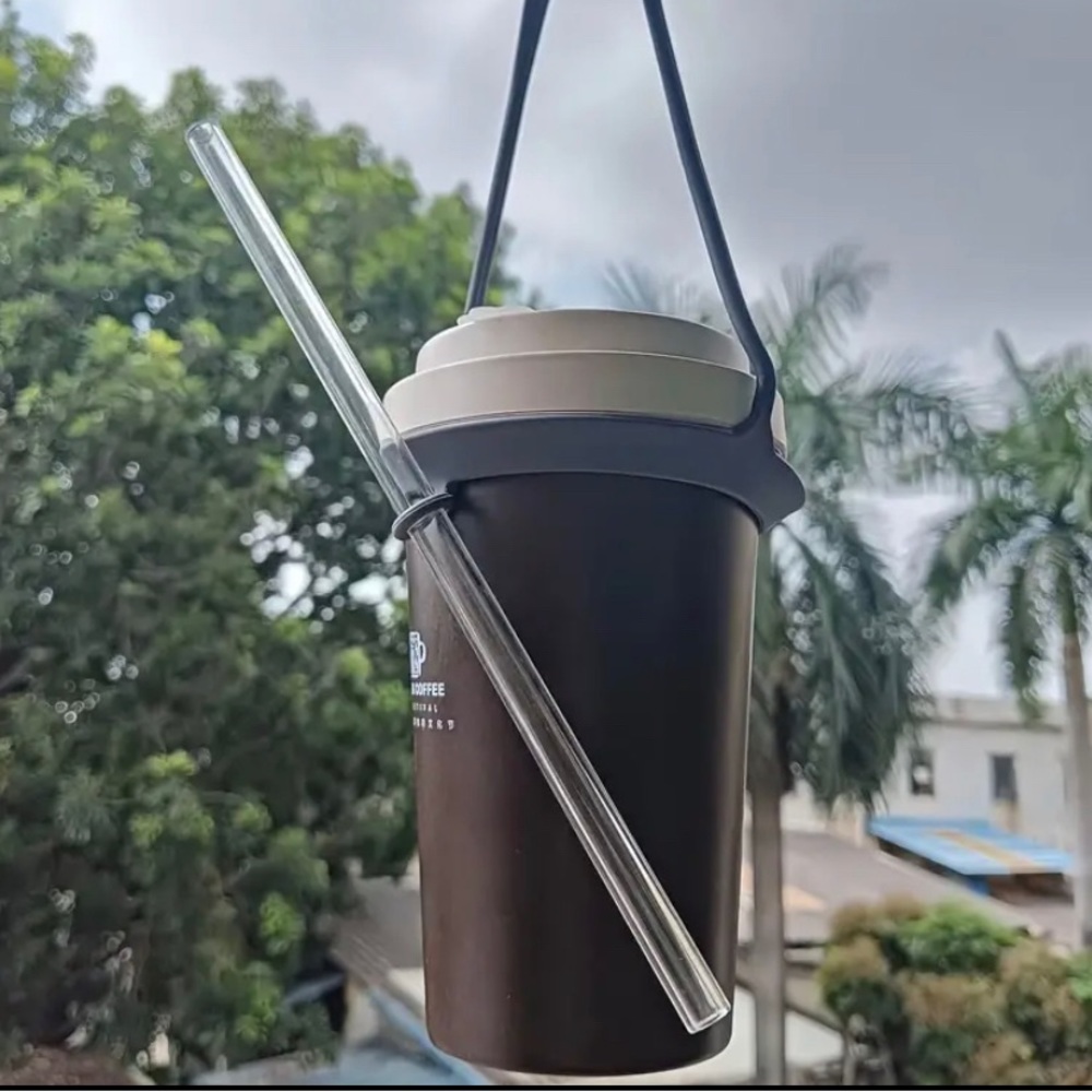 🆕 Cup/Tumbler Holder with 2 Random Charms Silicone & Eco-Friendly - Picture 4 of 15